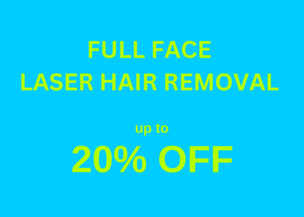 Laser Hair Removal - Full Face