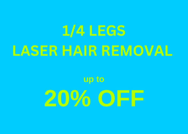 Laser Hair Removal - 1/4 Leg