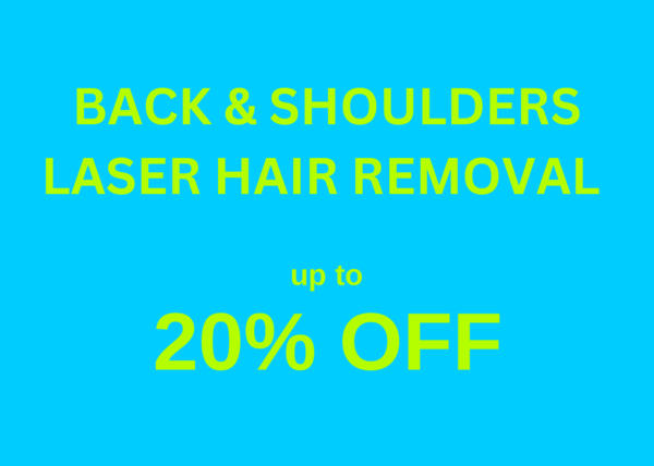 Laser Hair Removal - Full Back & Shoulders