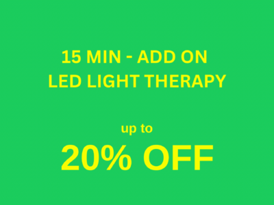 LED Light Therapy add on - 15 min