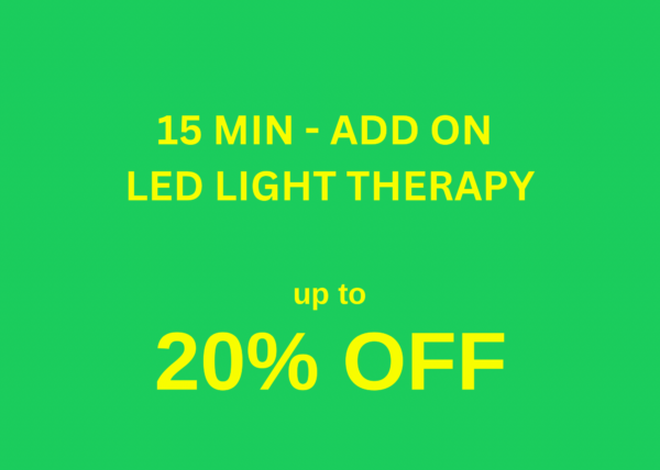 LED Light Therapy add on - 15 min